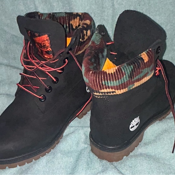 Men’s Timberland Heritage black,camo size 7 brand new no box. - Picture 8 of 9